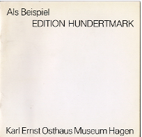 Als Beispiel Edition Hundertmark